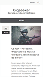 Mobile Screenshot of gigseeker.pl