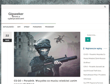Tablet Screenshot of gigseeker.pl